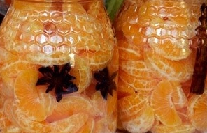 mandarinas en almibar
